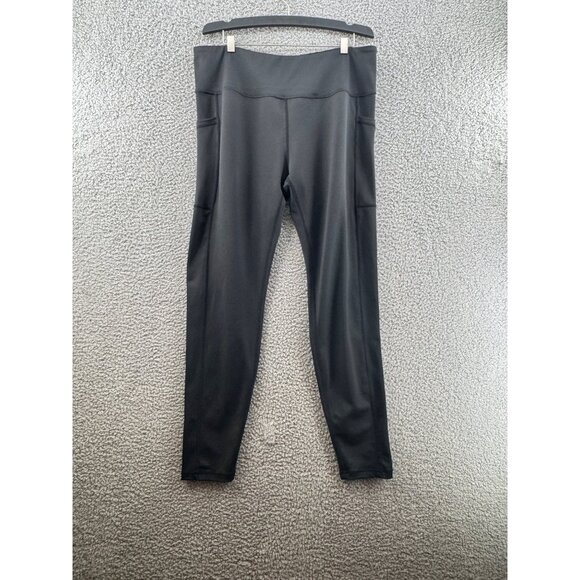 Constantly Varied Gear Womens Black Squat-Approved Leggings Size XXL Pockets - Picture 1 of 7